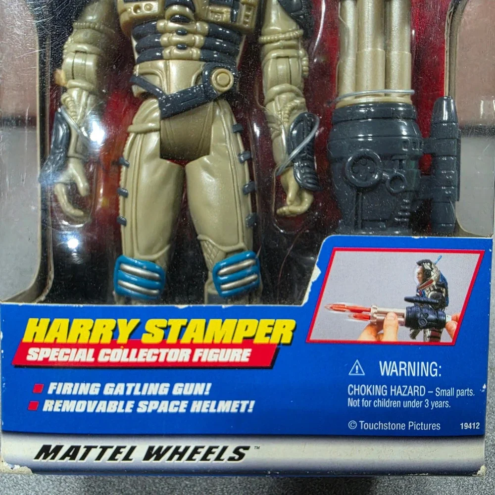 Rare‎ Mattel Hot Wheels Armageddon Harry Stamper Bruce Willis Figure 1997
